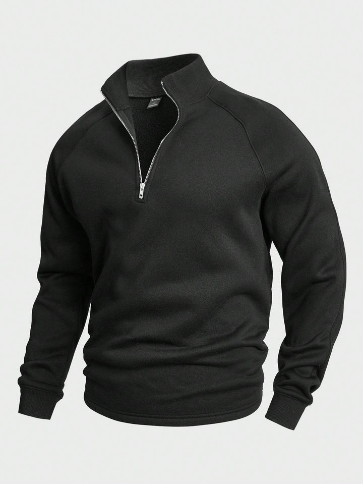 Niels | Casual Half-Zip Pullover