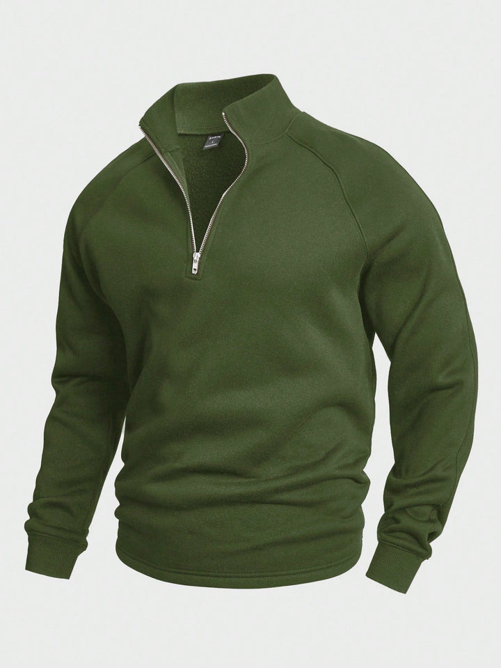 Niels | Casual Half-Zip Pullover