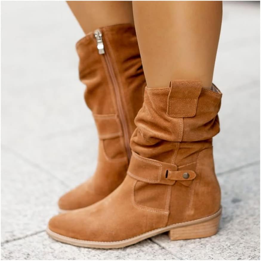 Amelia | Stylish Suede Knee Boots