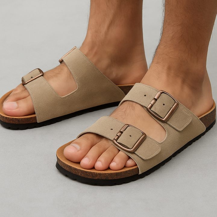 Thor | Men's Double Buckle Sandals