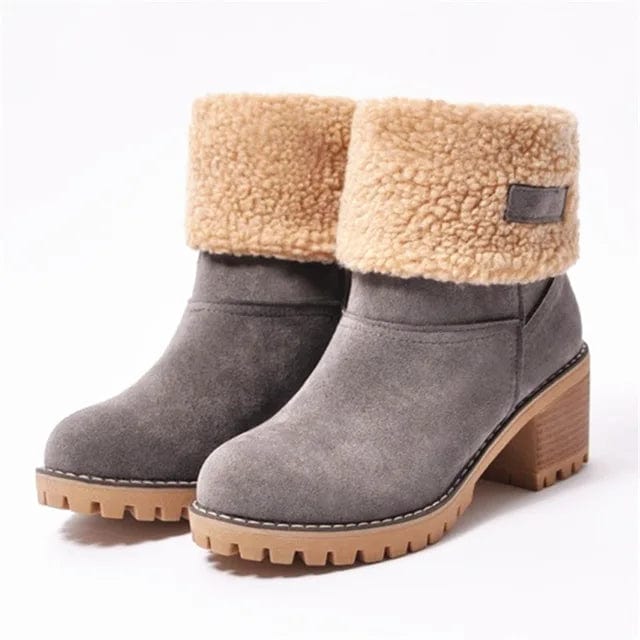 Zoe | Mid-Calf Wool Boots