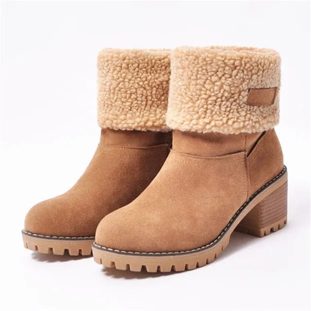 Zoe | Mid-Calf Wool Boots
