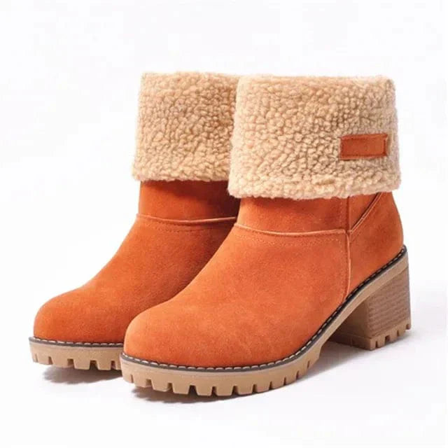 Zoe | Mid-Calf Wool Boots