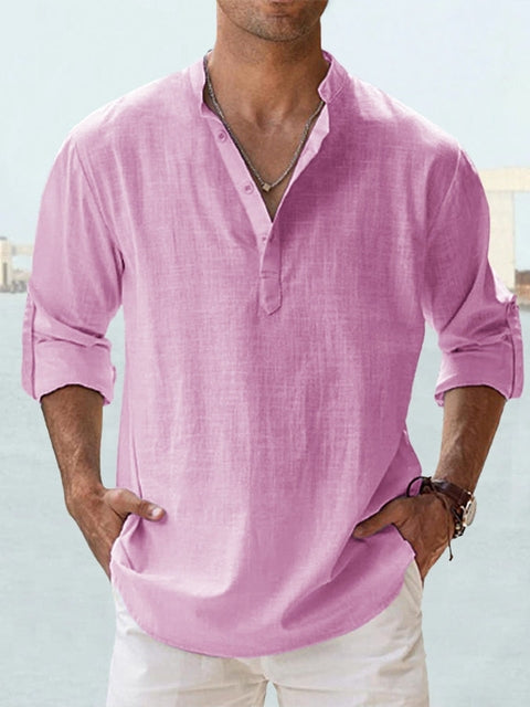 Matthew | Breathable Linen Shirt