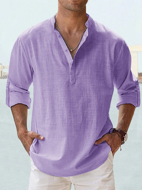 Matthew | Breathable Linen Shirt